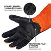 Klein Tools MIG Welding Gloves Black and Orange Large, small image number 3