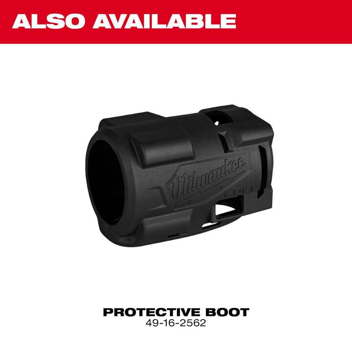 Milwaukee M12 FUEL Stubby 1/2" Pin Detent Impact Wrench (Bare Tool) with Protective Boot, large image number 8