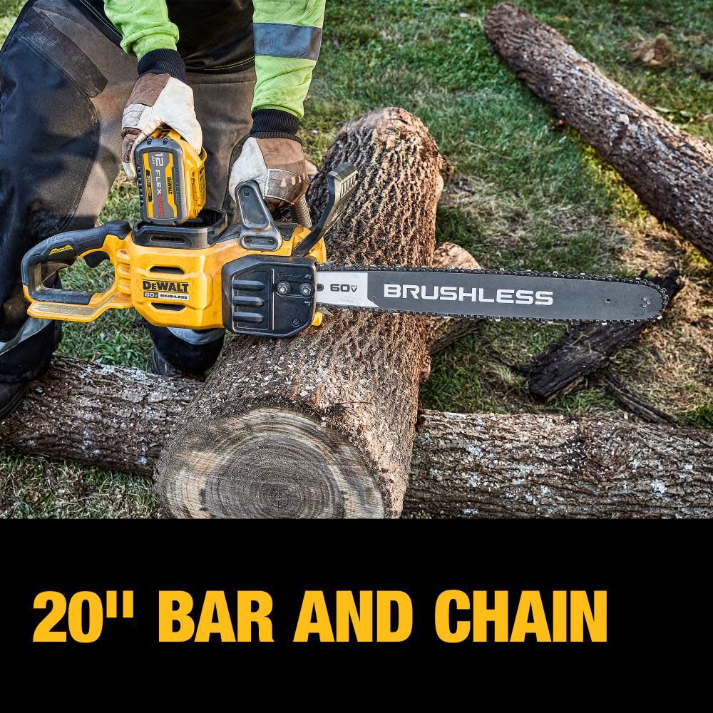 Dewalt flexvolt 2025 60v max chainsaw