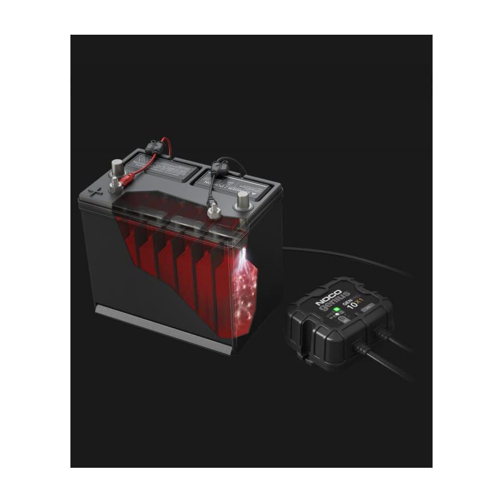 Noco Battery Charger 12V 10A Fully Automatic Waterproof On Board, large image number 10