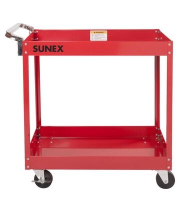 Sunex Economy Service Cart Red, large image number 1