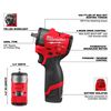 Milwaukee M12 FUEL 3/8 Inch Subcompact Impact Wrench with Friction Ring Kit, small image number 4