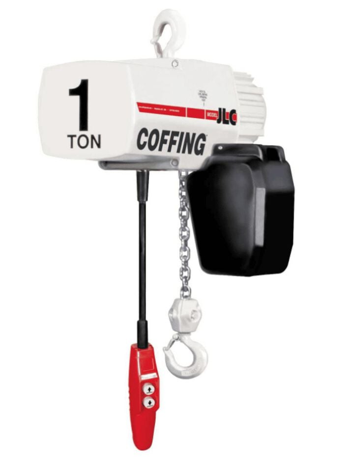 Coffing Hoist JLC Series 1 Ton Electric Chain Hoist 10 Ft. Lift