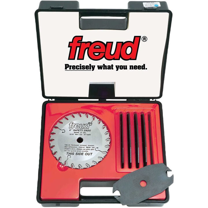 Freud 6 In. x 18T Safety Dado Sets