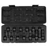 Sunex 3/8 In. Drive Fractional & Metric Hex Impact Driver Set 13 pc., small