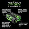 EGO POWER+ 56V 5Ah Lithium Ion Power Tool Battery Pack with Fuel Indicator (2 Pack), small image number 5