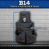 Badger Tool Belts B14 Twin Fastener Bag - Olive, small image number 3