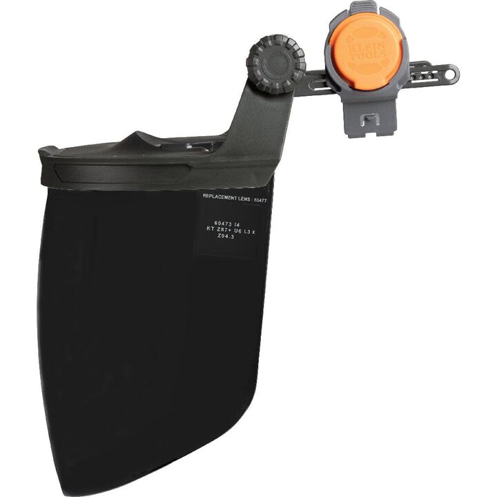 Klein Tools Face Shield, Cap Style, Gray Tint, large image number 9