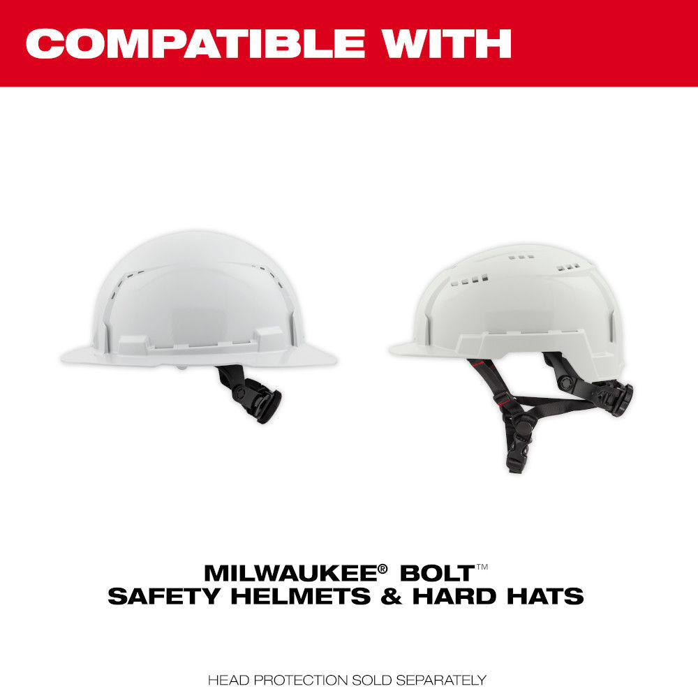 Milwaukee BOLT Reflective Sticker Set, Red, 5 Piece, large image number 6