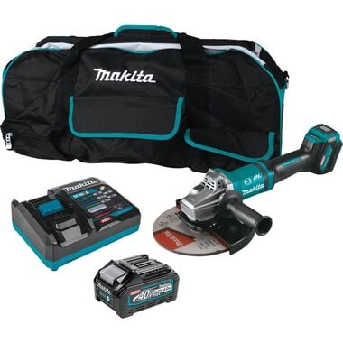 Makita XGT 40V max 7in / 9in Paddle Switch Angle Grinder Kit, large image number 0