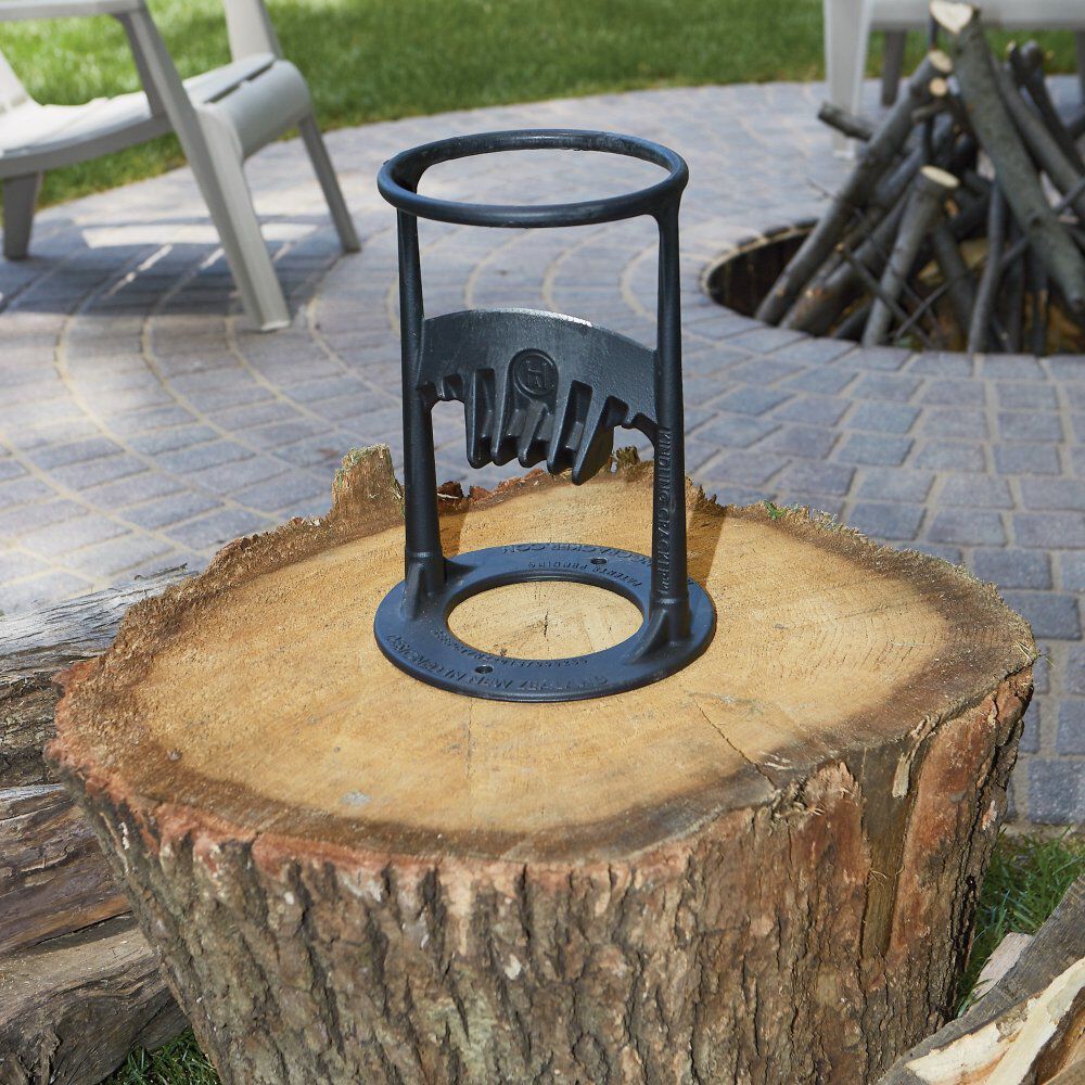 Kindling Cracker High Quality Manual Cast Iron X-Large Firewood Splitter, large image number 6