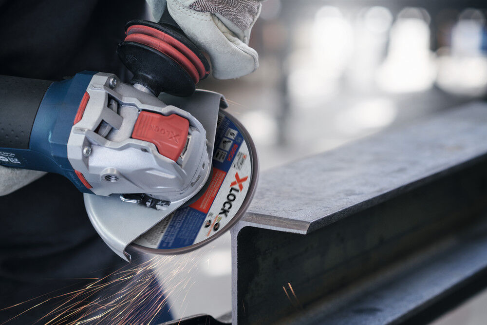 Bosch 4-1/2 In X-LOCK Ergonomic Angle Grinder, large image number 7
