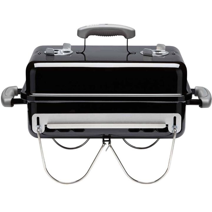 Weber Go-Anywhere 21 Inch Lightweight Charcoal Grill, Black