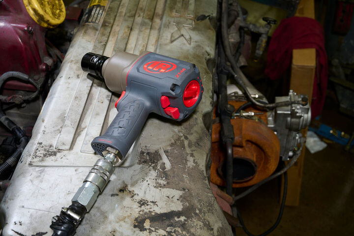Ingersoll Rand 1 Inch Quiet Pistol Grip Air Impact Wrench 2000 Ft-Lb, large image number 6