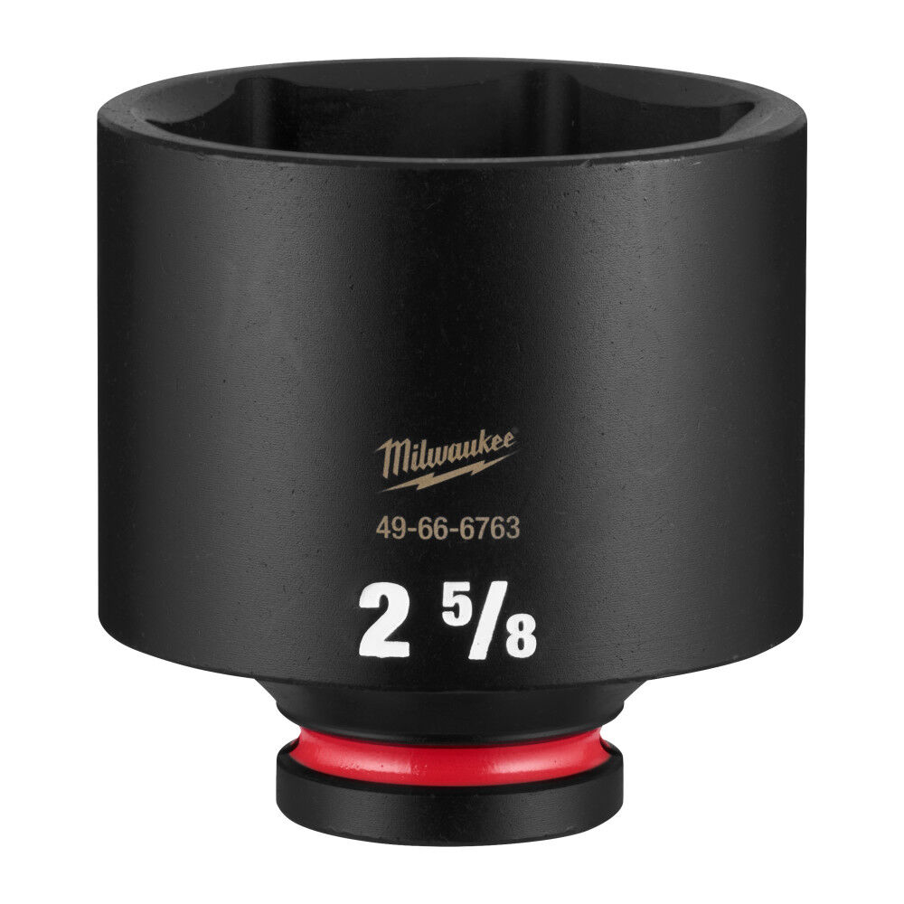 Milwaukee SHOCKWAVE Impact Duty 3/4 Inch Drive 2-5/8 Inch Deep 6 Point Socket - 49-66-6763