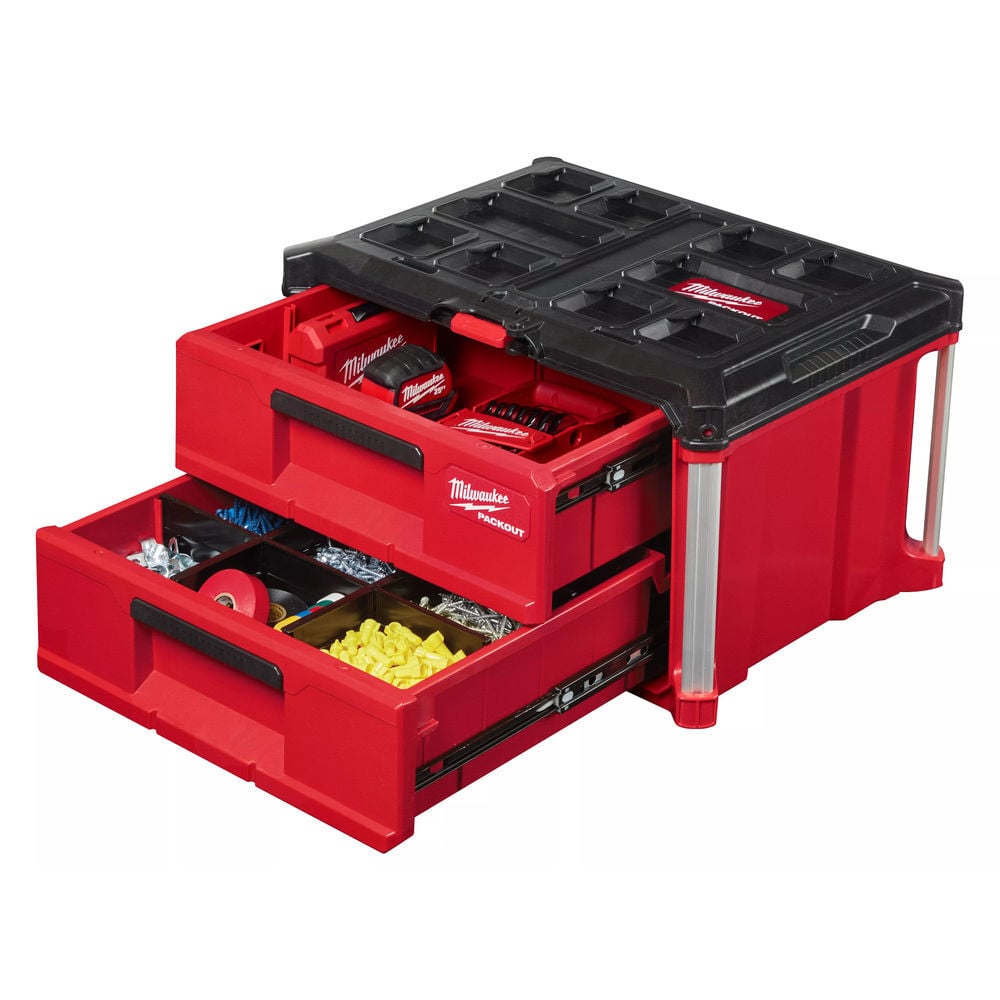 Milwaukee PACKOUT 2-Drawer Tool Box, large image number 10