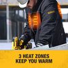 DEWALT Unisex Lightweight Heated Kit Soft Shell Black Work Jacket XL, small image number 2