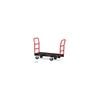 Rubbermaid 2000 Lbs Black Heavy-Duty Platform Truck with 8in TPR Caster, small image number 4