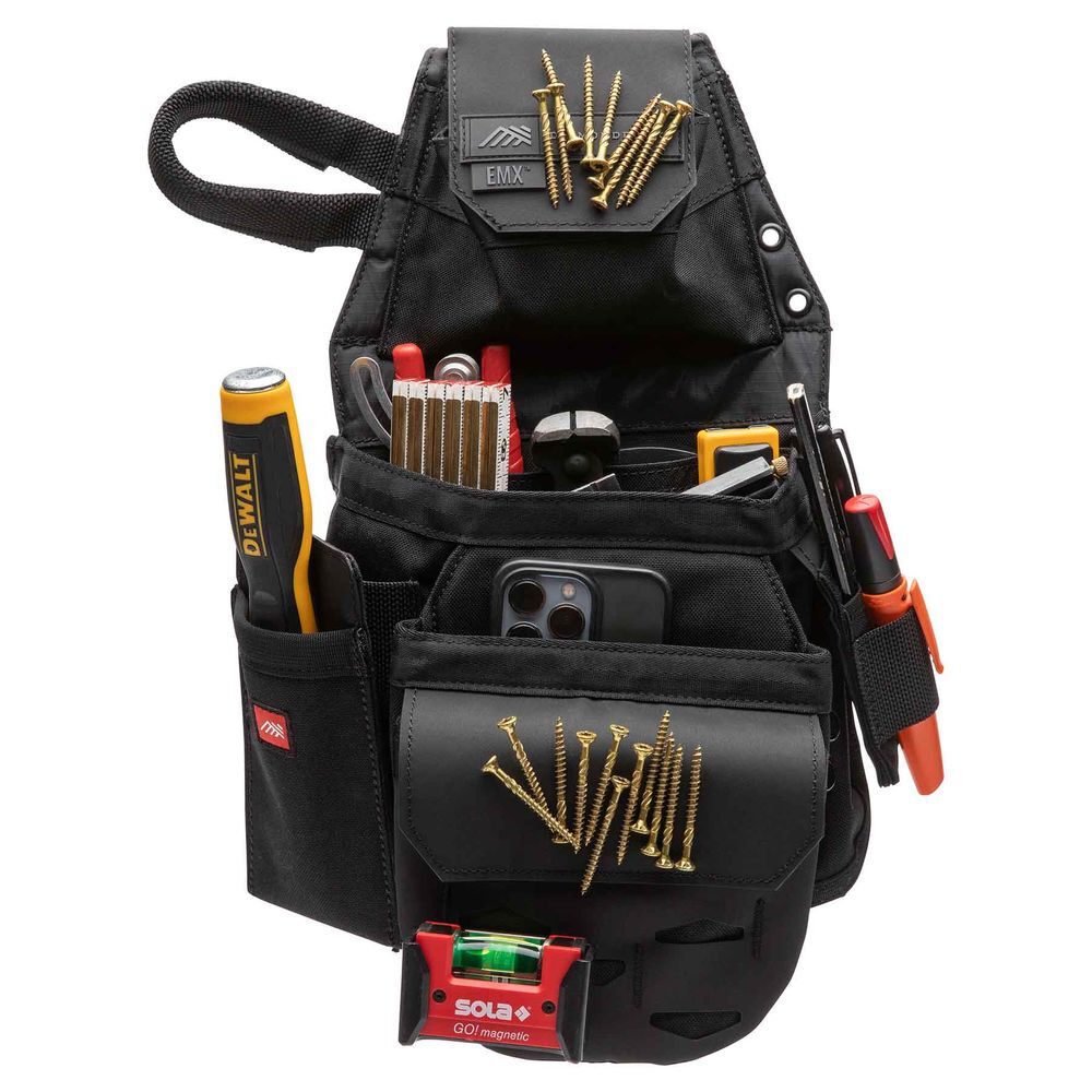 Diamondback Toolbelts Left Side EMX Pouch, Black, large image number 2
