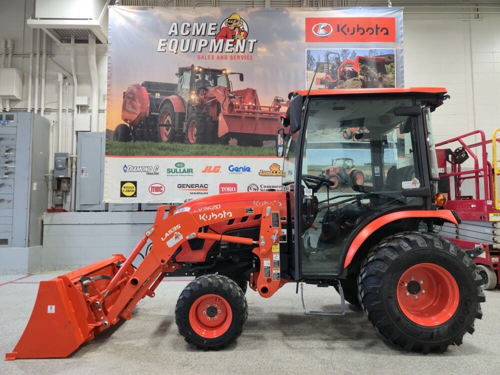 Kubota LX2620HSDC 24.8HP 4WD Compact Tractor Used 2026, large image number 8