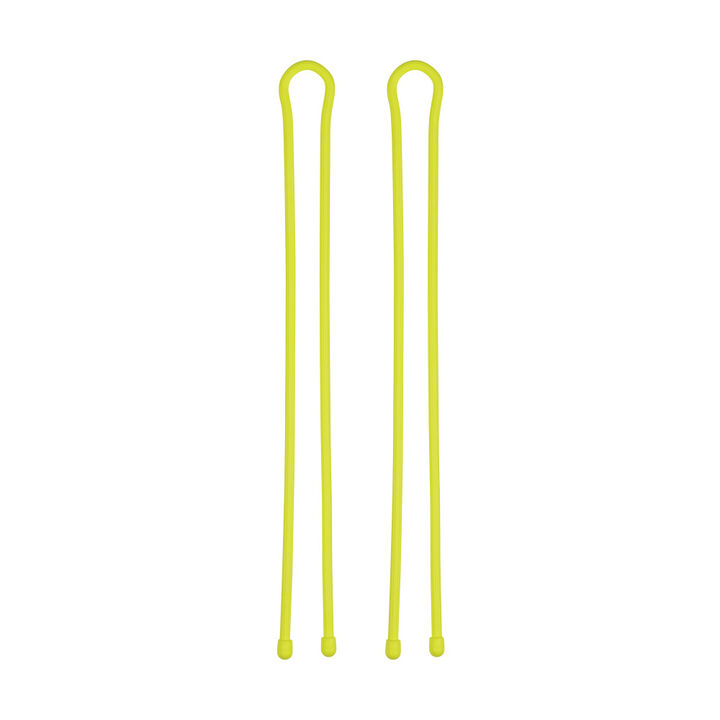 Nite Ize Gear Tie Reusable Rubber Twist Tie 32in 2 Pk Neon Yellow, large image number 3