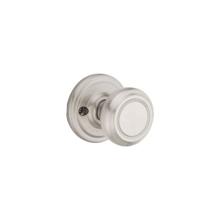 Kwikset Satin Nickel Hall/Closet Cameron Door Knob, large image number 1