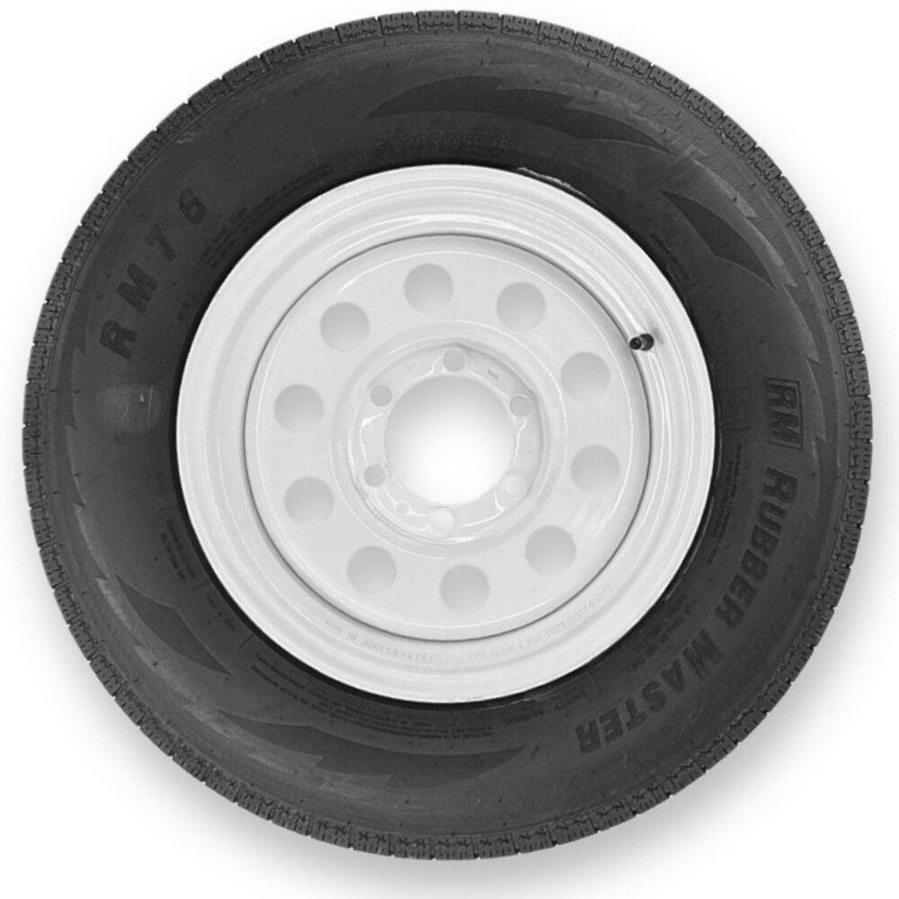 Rubbermaster Tire ST205/75R15 6P TL & MTD 15 x 6 6 on 5.5 MODULAR, large image number 1