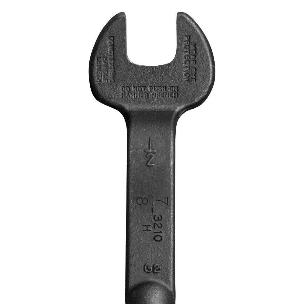 Klein Tools Spud Wrench 7/8in Opening Heavy Nut, large image number 9