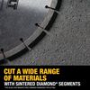 DEWALT HP 14 Inch Segmented Rim Diamond Blade for General Purpose Concrete, small image number 3
