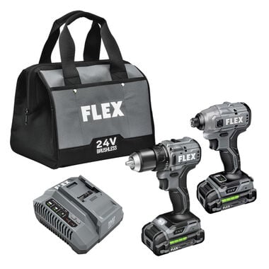 FLEX Compact Drill Driver and Impact Driver Combo Kit