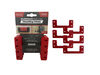 Stealthmounts Cleat 'n' Feet Mounting Cleats 6pk Red, small image number 1