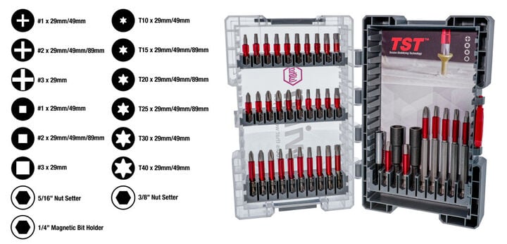 Wiha MaxxTor Impact Bit Set 40 Pieces, large image number 3
