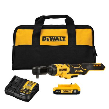 DEWALT ATOMIC 20V MAX Ratchet Kit Brushless 3/8in