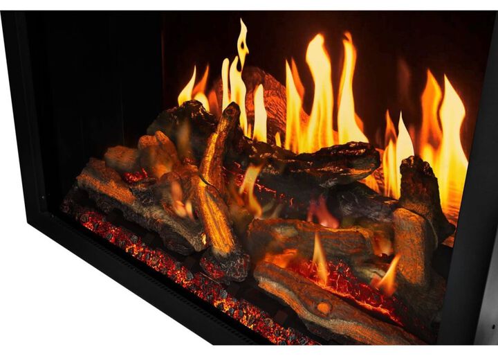 Napoleon Elevation X Electric 42 Inch Fireplace with LCD Enhancement Black, large image number 1