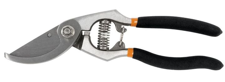 Fiskars Pruner 0.75in Cut Forged Steel Non Slip Grip Bypass