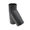 Big Horn 4 Inch Black Plastic Y Fitting For Hose Clamp, small image number 1