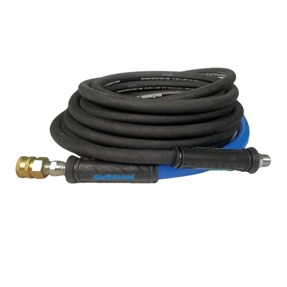 BluBird 3/8 Inch x 50 Ft 4000 PSI Pressure Washer Hose with Coupler Plug, large image number 4