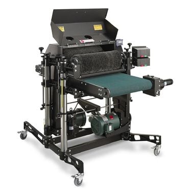 Supermax Tools 36 In. 7.5HP 208-230V Double Brush Sander - 3 Phase
