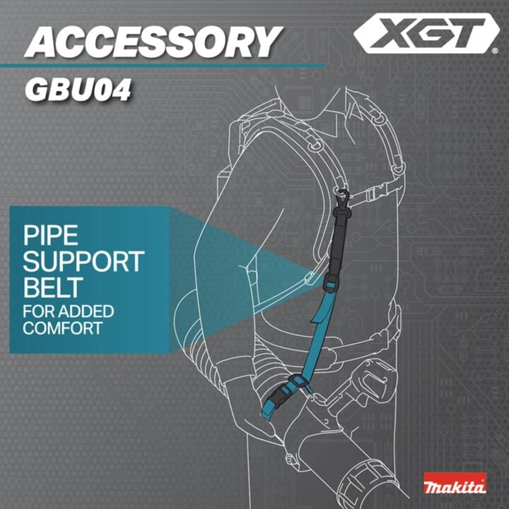 Makita 40V max XGT Brushless Backpack Blower (Bare Tool), large image number 9
