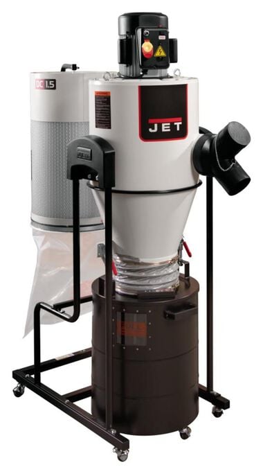 JET JCDC-1.5 Cyclone Dust Collector 1.5HP