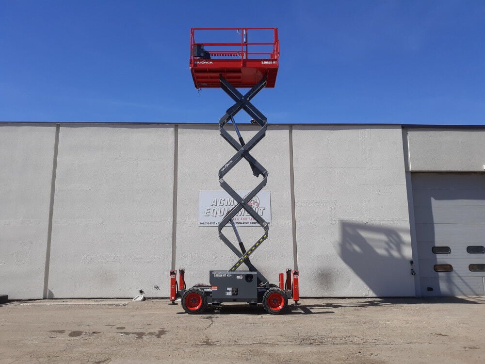 Skyjack Scissor Lift 26' Maximum Platform Height 68in Width