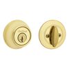 Kwikset 660 Metal Deadbolt Polished Brass, small image number 1