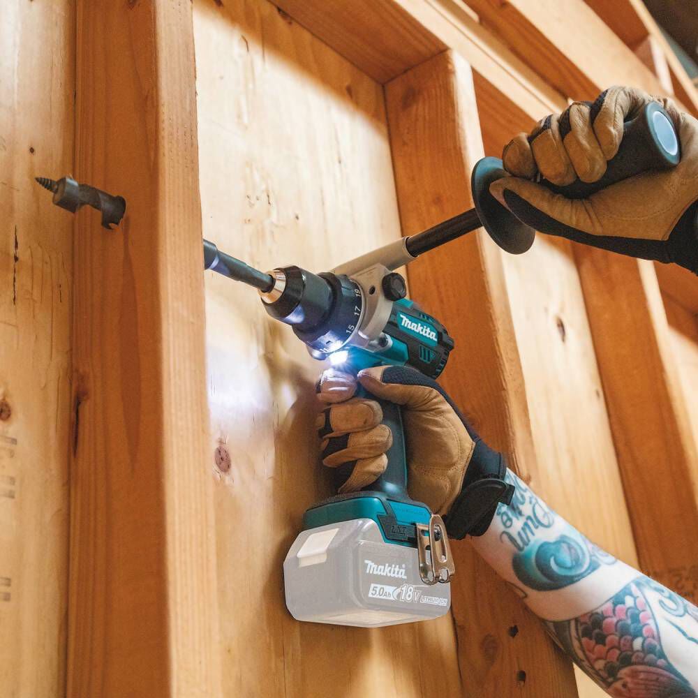 Makita 18V LXT 1/2in Hammer Driver Drill (Bare Tool), large image number 6