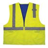 Ergodyne Chill Its 6668 Hi Vis Safety Cooling Vest Type R Class 2 Lime XL, small image number 1
