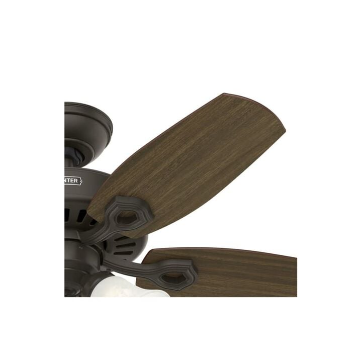 Hunter Fan Builder Ceiling Fan 42in New Bronze Brazilian Cherry, large image number 8