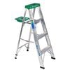 Werner 4 Ft Aluminum Type II Step Ladder, small image number 3
