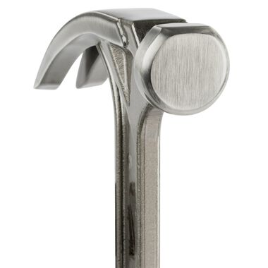 Milwaukee 12oz Smooth Face Hybrid Claw Finish Hammer, large image number 6