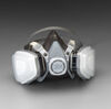 3M Half Facepiece Disposable Respirator Assembly 53P71 Organic Vapor/P95 Respiratory Protection Large, small image number 1