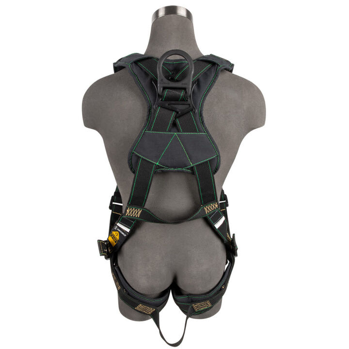 Safewaze Arc Flash Full Body Harness: DE 1D, DE MB Chest, TB Legs, large image number 1