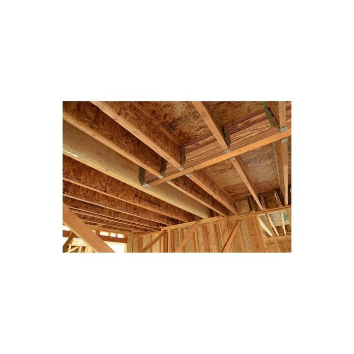 Simpson Strong-Tie 12 Gauge Galvanized Heavy Girder Joist Hanger with 20ct SD10212 Screws, large image number 3